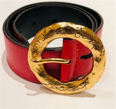 yves saint laurent belt price|vintage yves saint laurent belt.